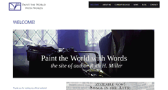Desktop Screenshot of painttheworldwithwords.com